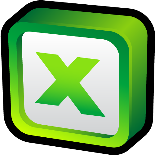 Microsoft Excel Icon 3d Cartoon Addons Iconset Hopstarter - Cartoon Microsoft Excel (512x512)
