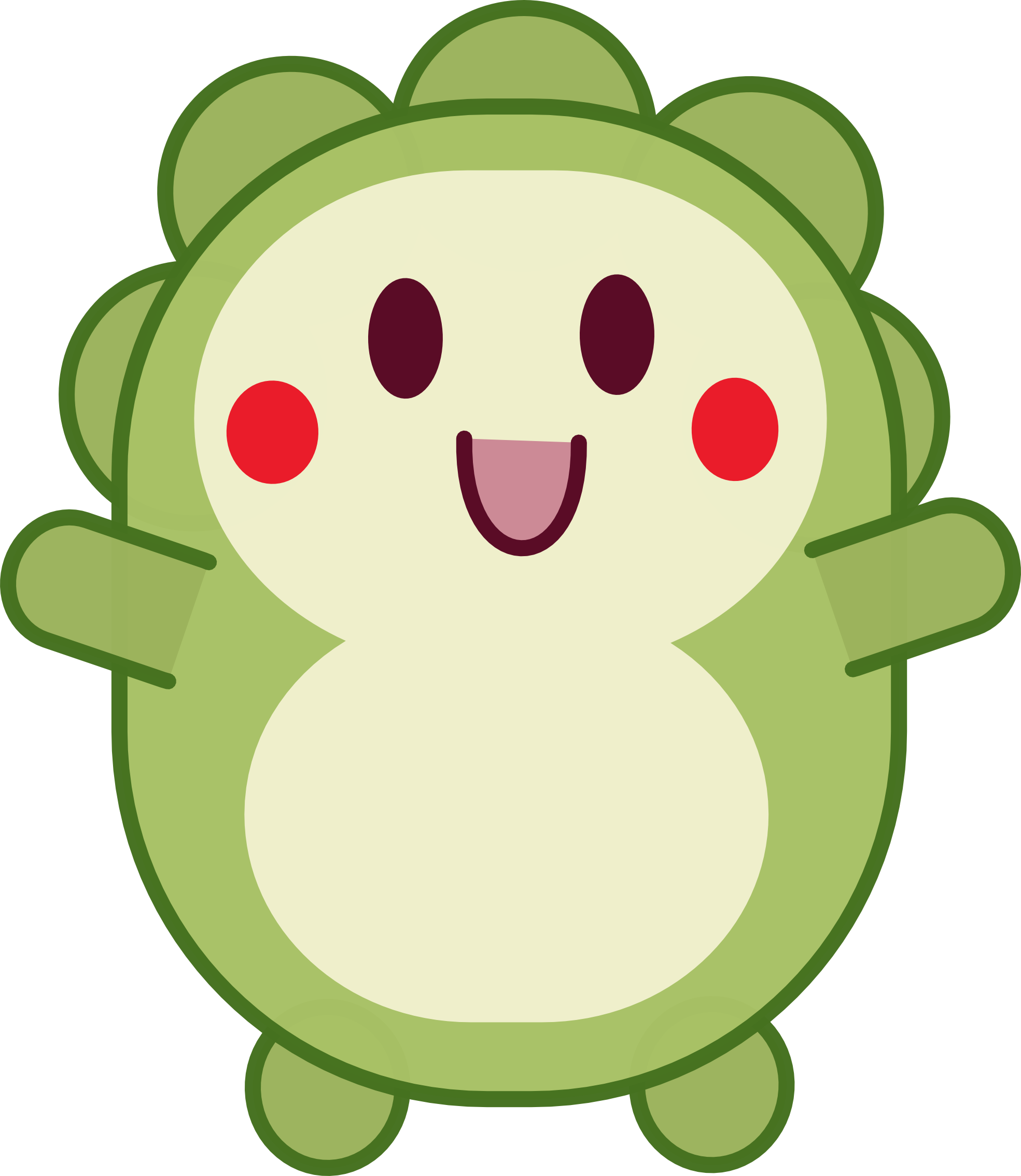 Free Cute Critter - Cute Critters Clip Art (2082x2400)