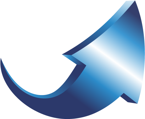 Free 3d Clipart - Blue 3d Arrow Png (500x500)