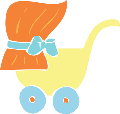 Free Clip Arts Online - Bassinet Clip Art (400x381)