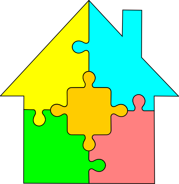 Puzzle Of A House (576x594)