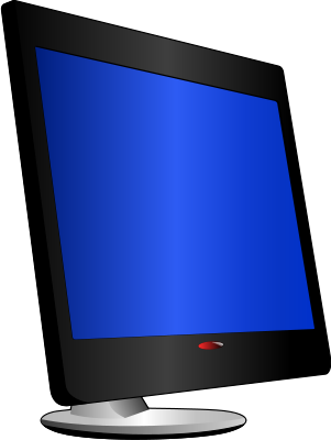 Free To Use Public Domain Computers Clip Art - Monitor Clipart Free (301x400)