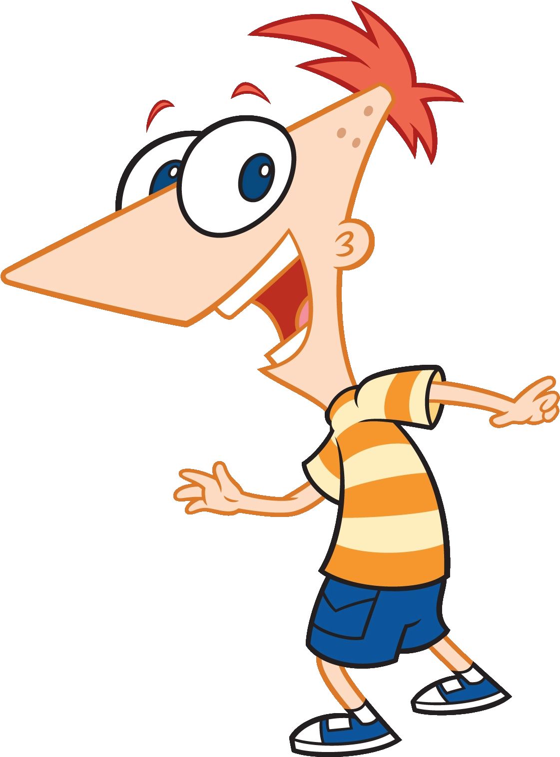 Phineas Flynn - Phineas And Ferb Characters - (1128x1525) Pn. clipart about...