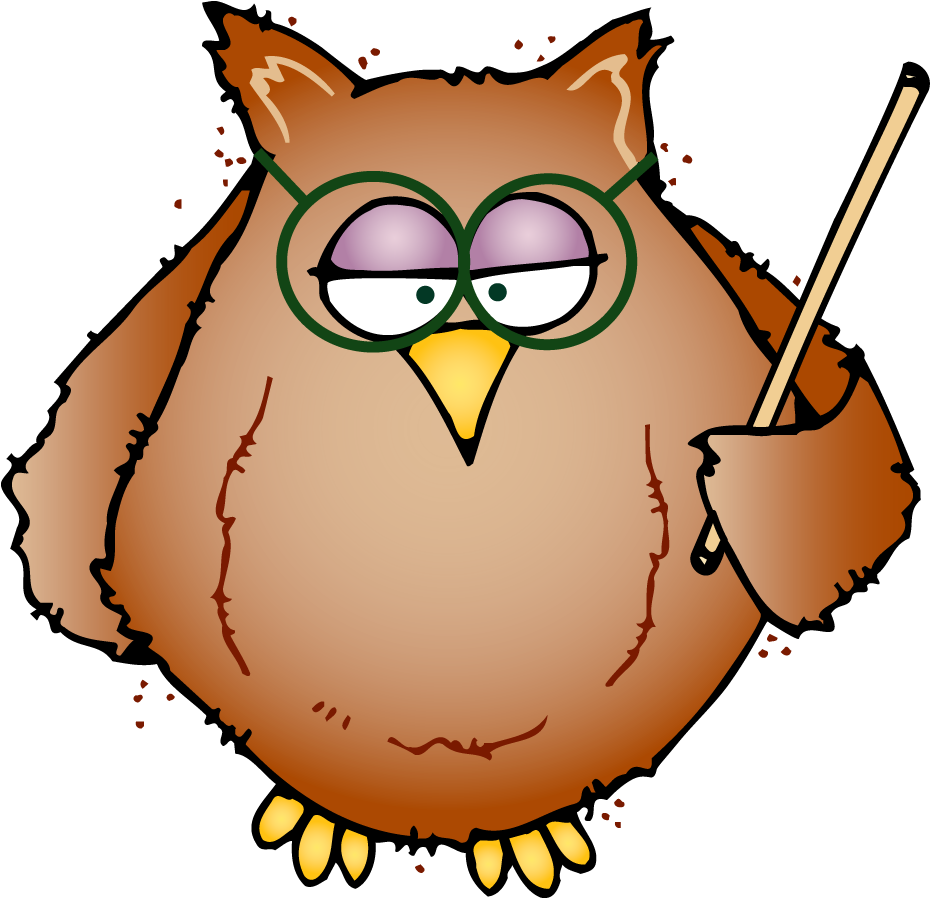 Owl Writing Clipart - Spelling Test Clip Art (936x900)