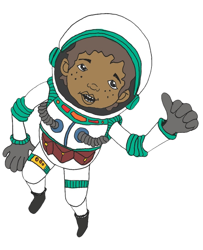 Campaign Characters - Astronaut Cartoon Png Transparent (693x851)