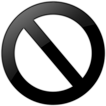 No Symbol Icon - Signo De Prohibido Render (512x512)