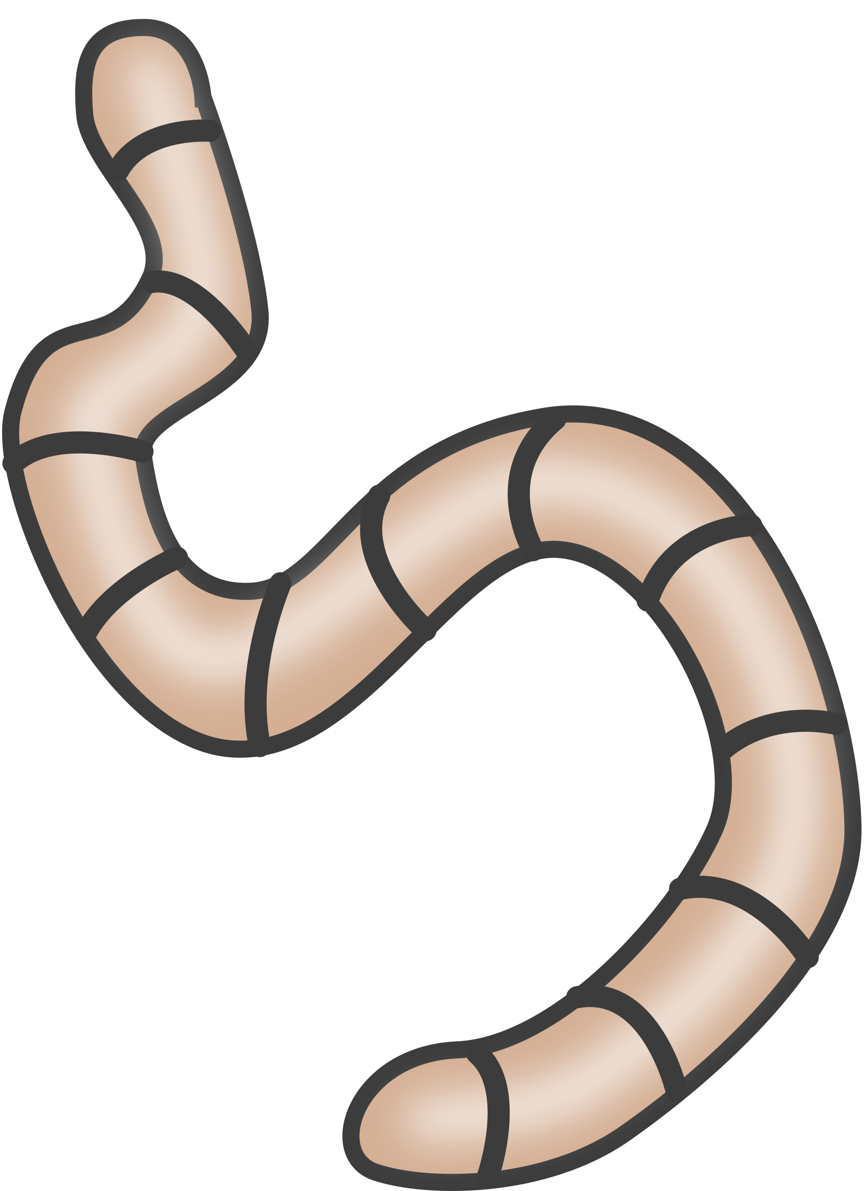 Earthworm Free Content Clip Art - Earthworm Free Content Clip Art (1745x2400)