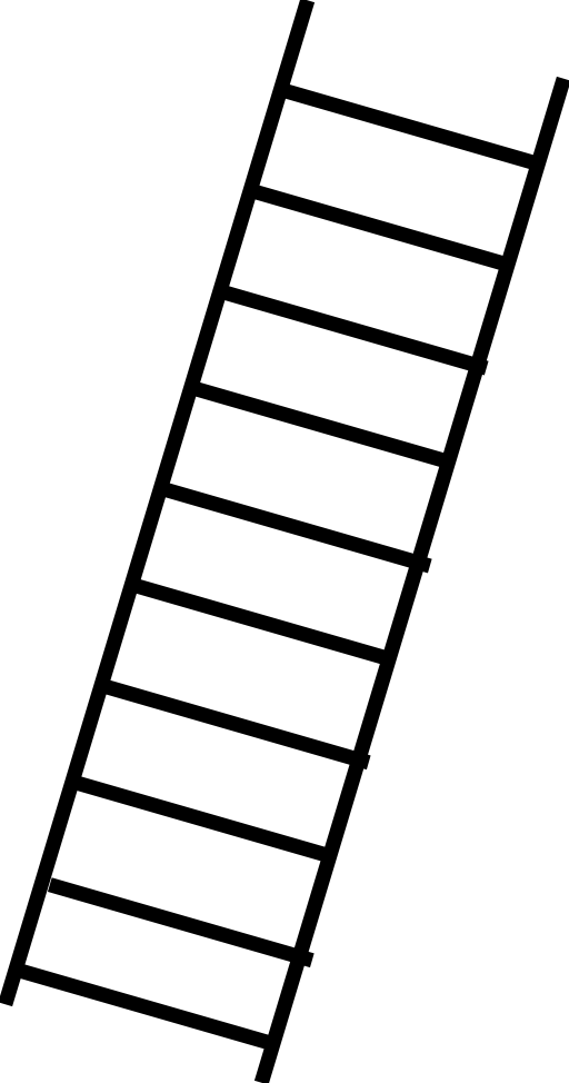 Ladder Clipart - Ladder Clipart Transparent (512x974)