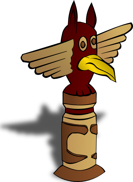 Totem Clipart - Clip Art (438x600)
