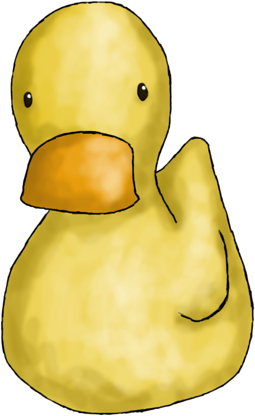 Duck Smashing Computer Clip Art - Duck (661x869)