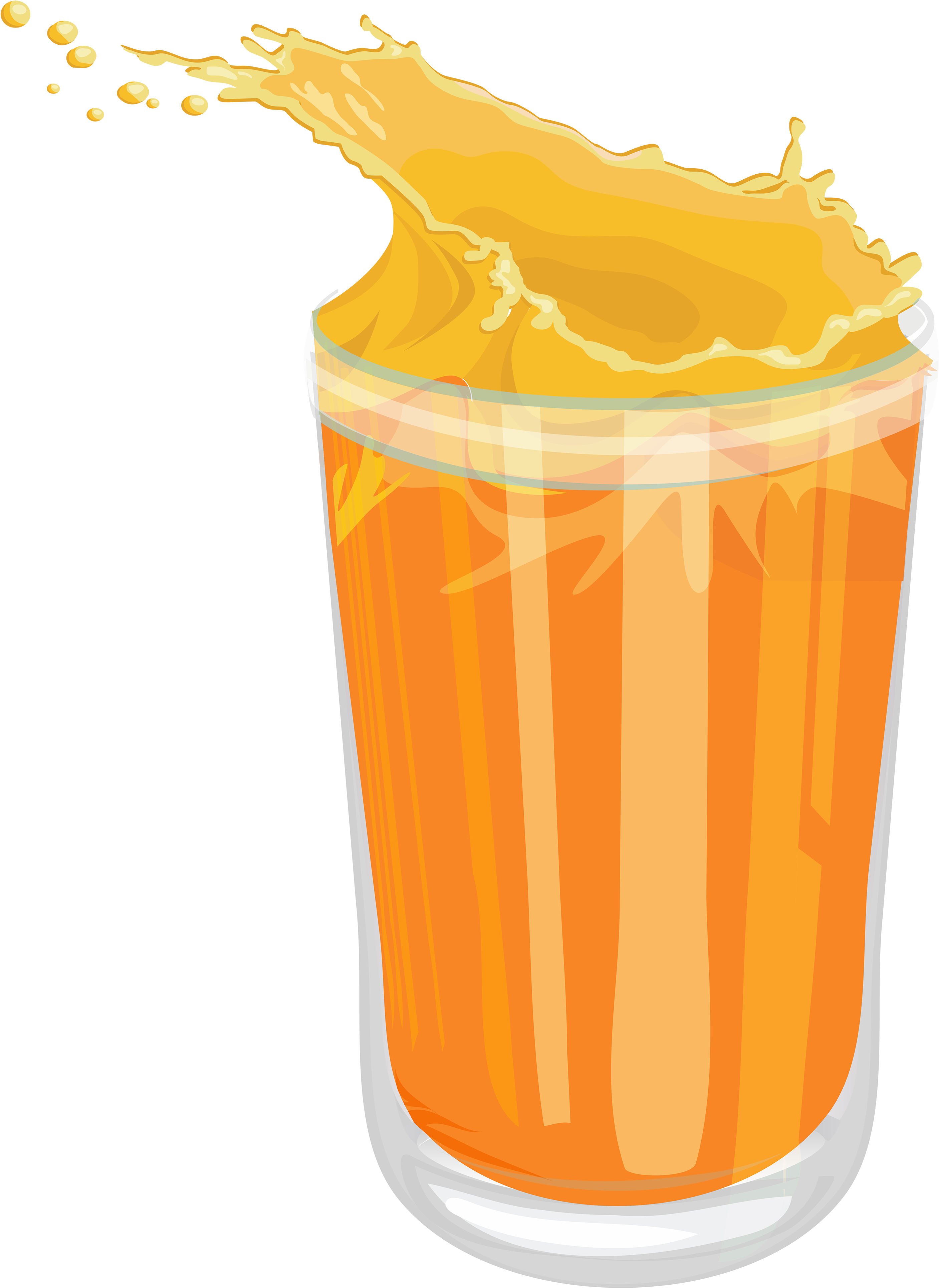 Fresh Orange Juice Png Clipart - Orange Juice Clipart Png (2926x4000)