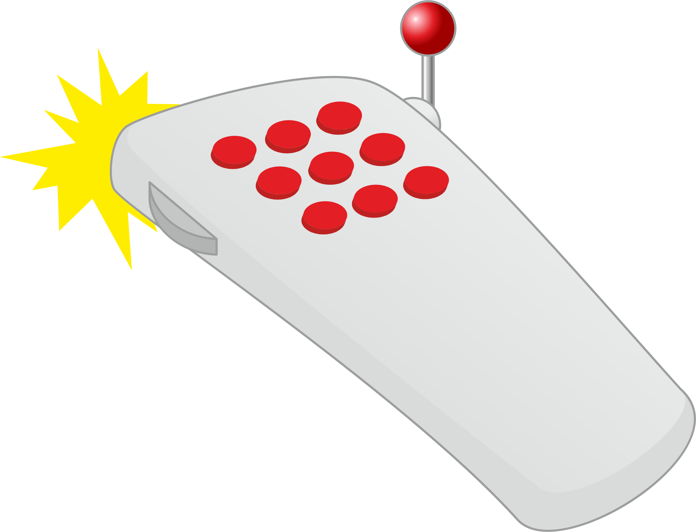 Control Complex - Remote Control Clipart Png (2400x1834)