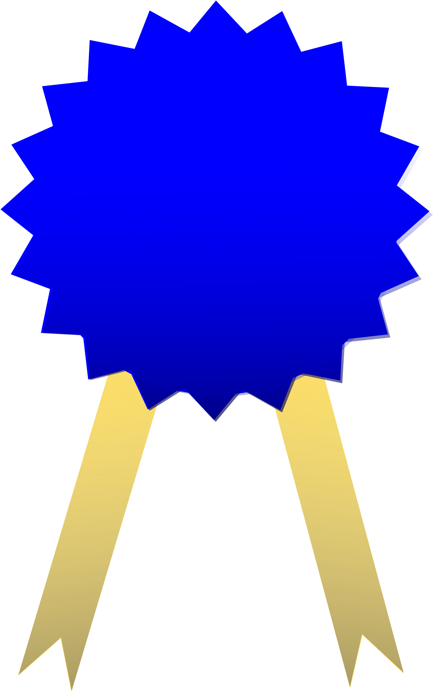 Black Ribbon Images - Winner Clip Art (1697x2400)