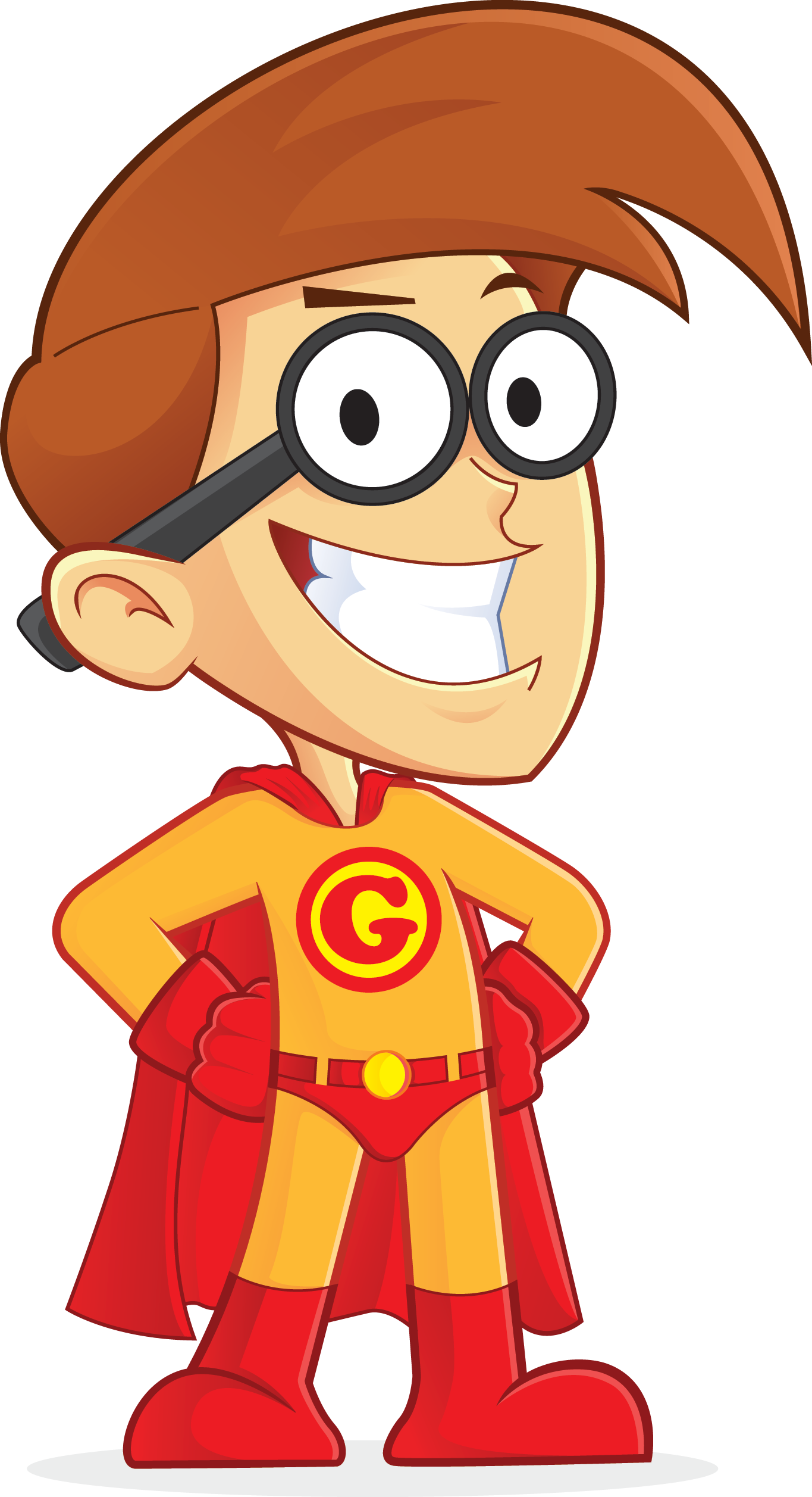 Free Superhero Nerd Geek People High Resolution Clip - Simple Logic Crossword Puzzles Volume 2 (1365x2514)
