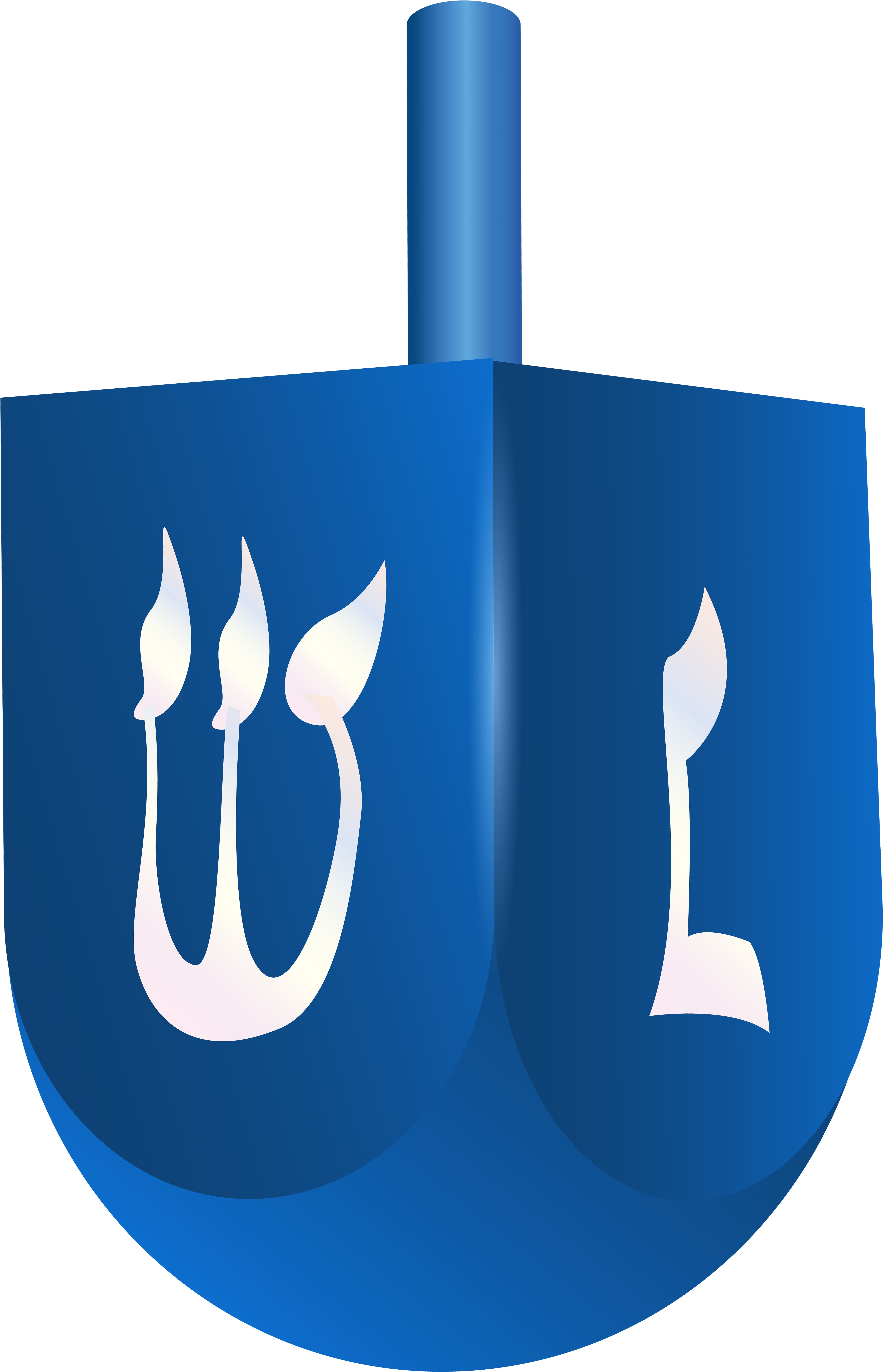 Blue Dreide Png Clip Art - Clip Art (5300x8000)