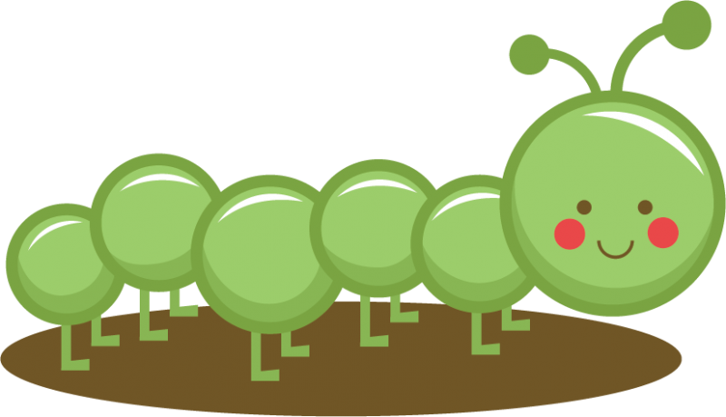 Free Caterpillar Clipart - Caterpillar Svg (800x459)