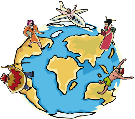 Multicultural Clipart Clipart Best - Multicultural Clipart Png (458x405)