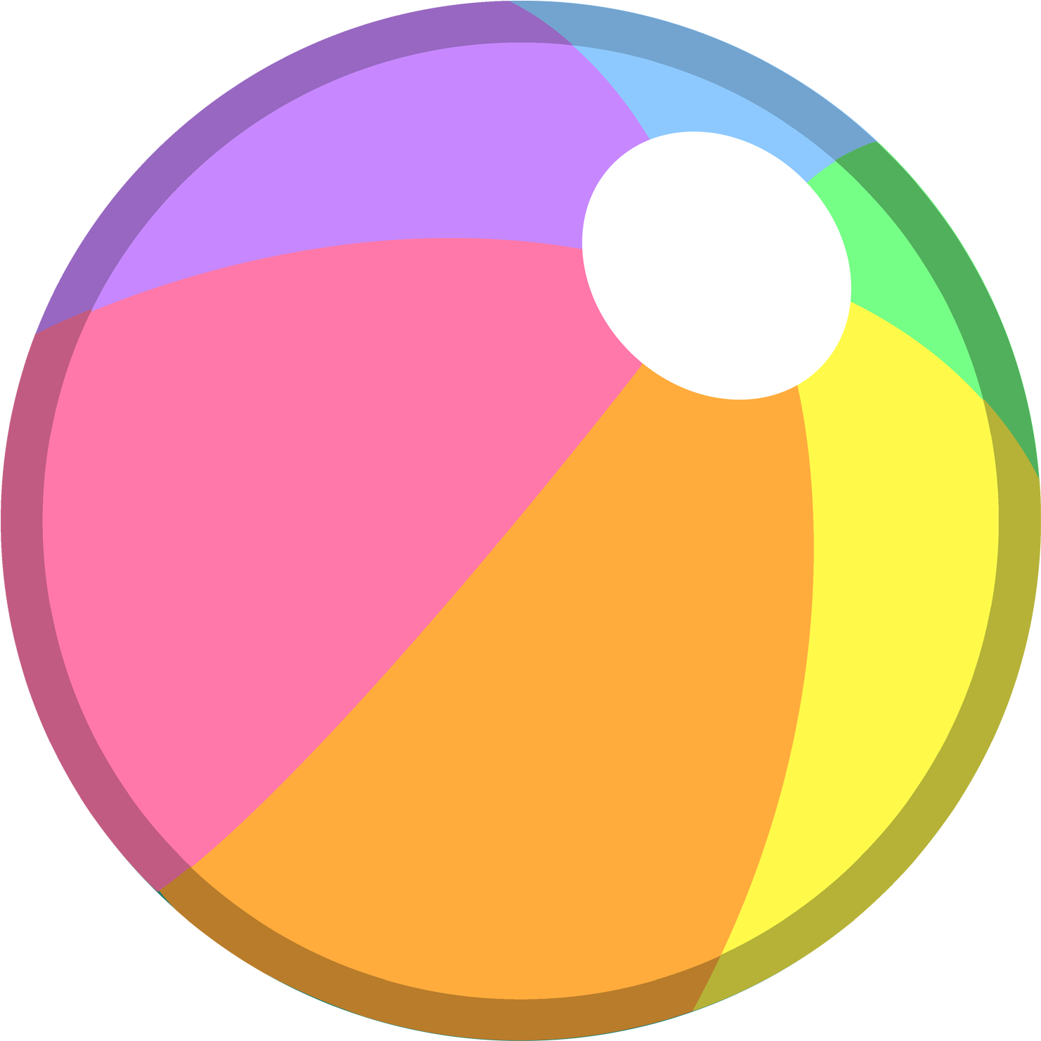 Beach Ball Body Mini - Beach Ball Png (1500x1500)