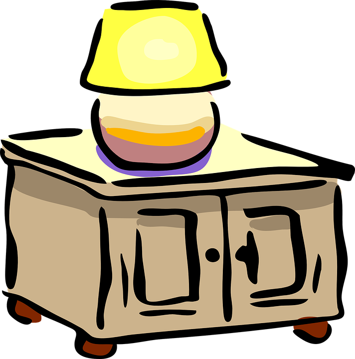 Buildings, Disco, Table, Lamp, Dancer, Ball - Night Light Clip Art (742x750)