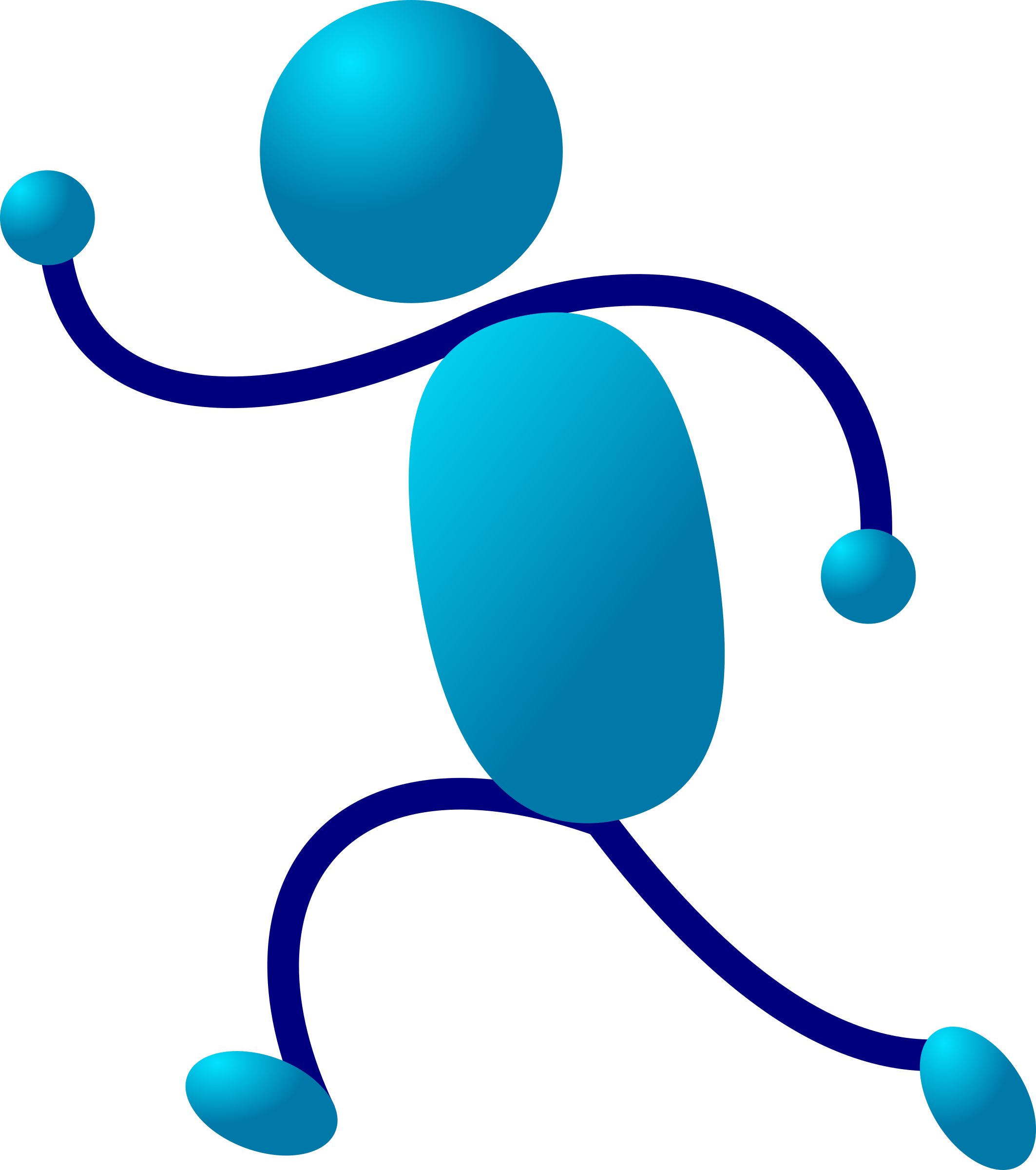 Microsoft Clipart Stickman - Stick Men Clip Art (2126x2400)