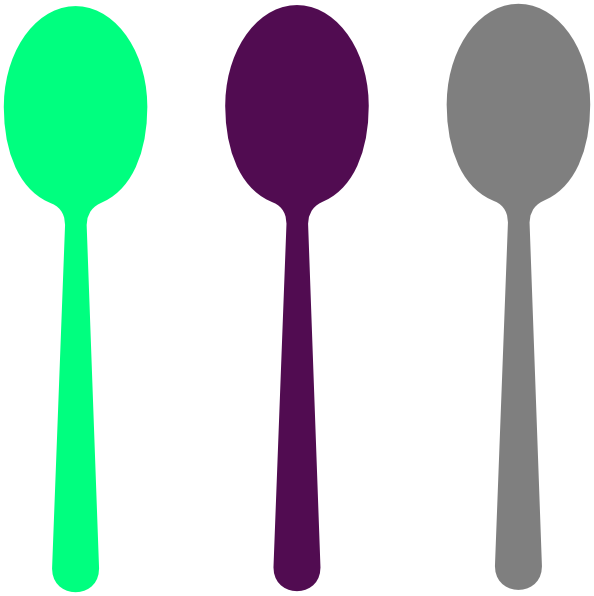Spoon Site Clip Art - Clip Art (594x596)