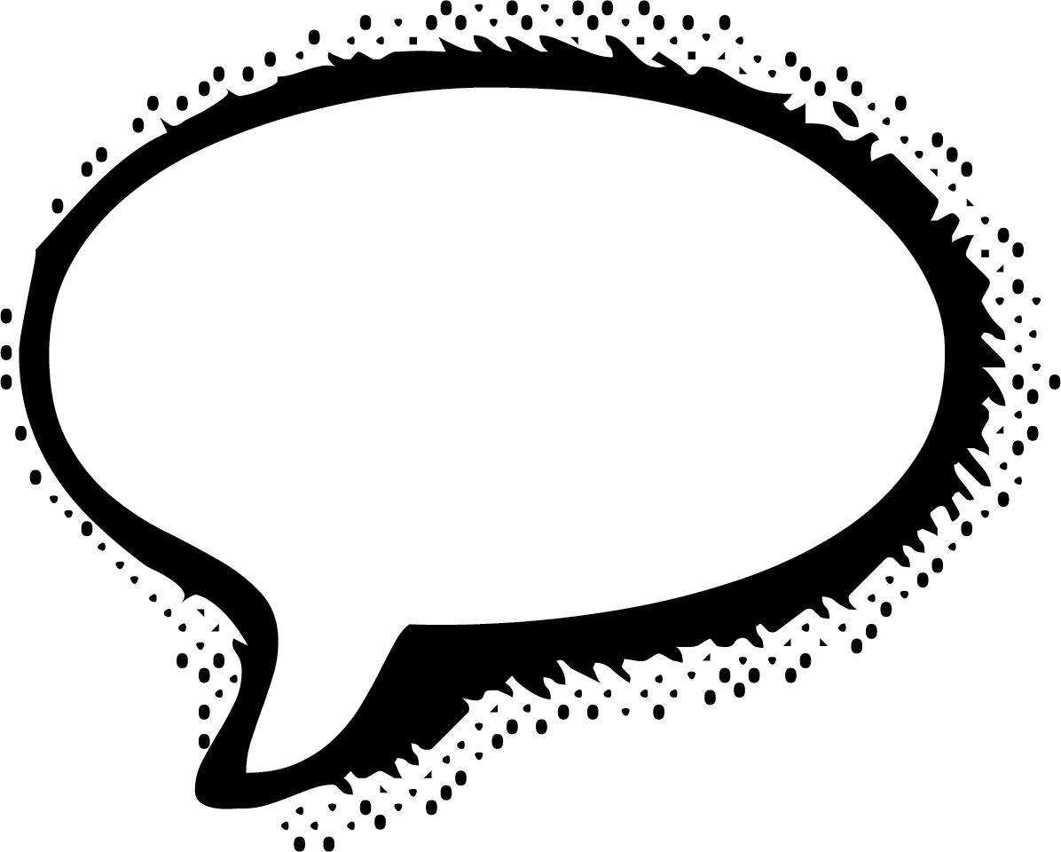 Royalty Free Word Bubbles - Speech Balloon Png (1196x960)