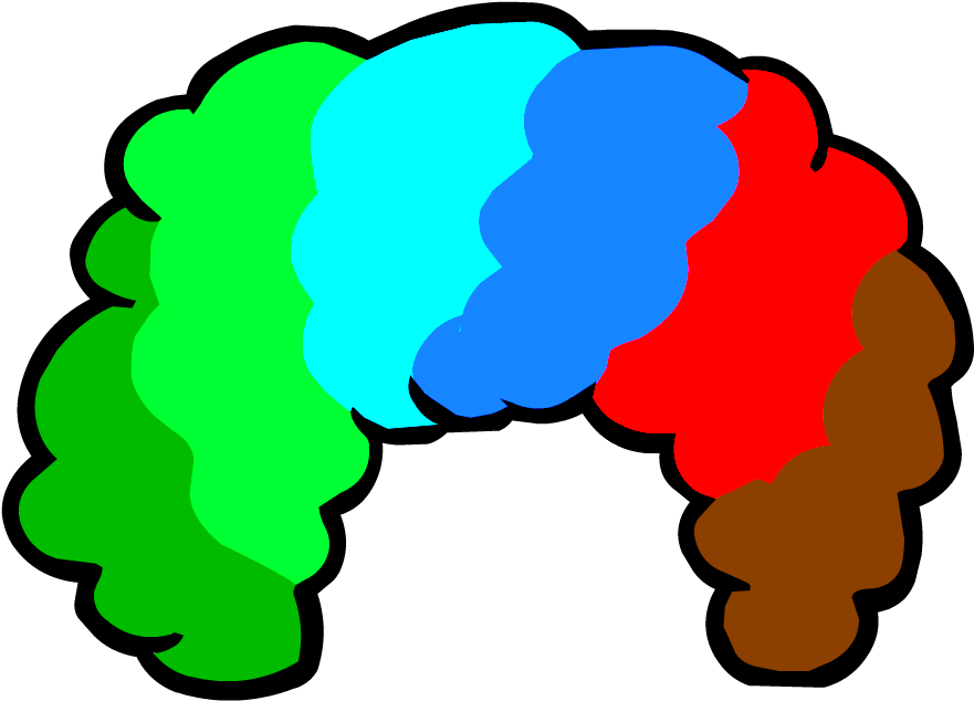 Clown Wig Clip Art - Clown Wig Clip Art (952x904)