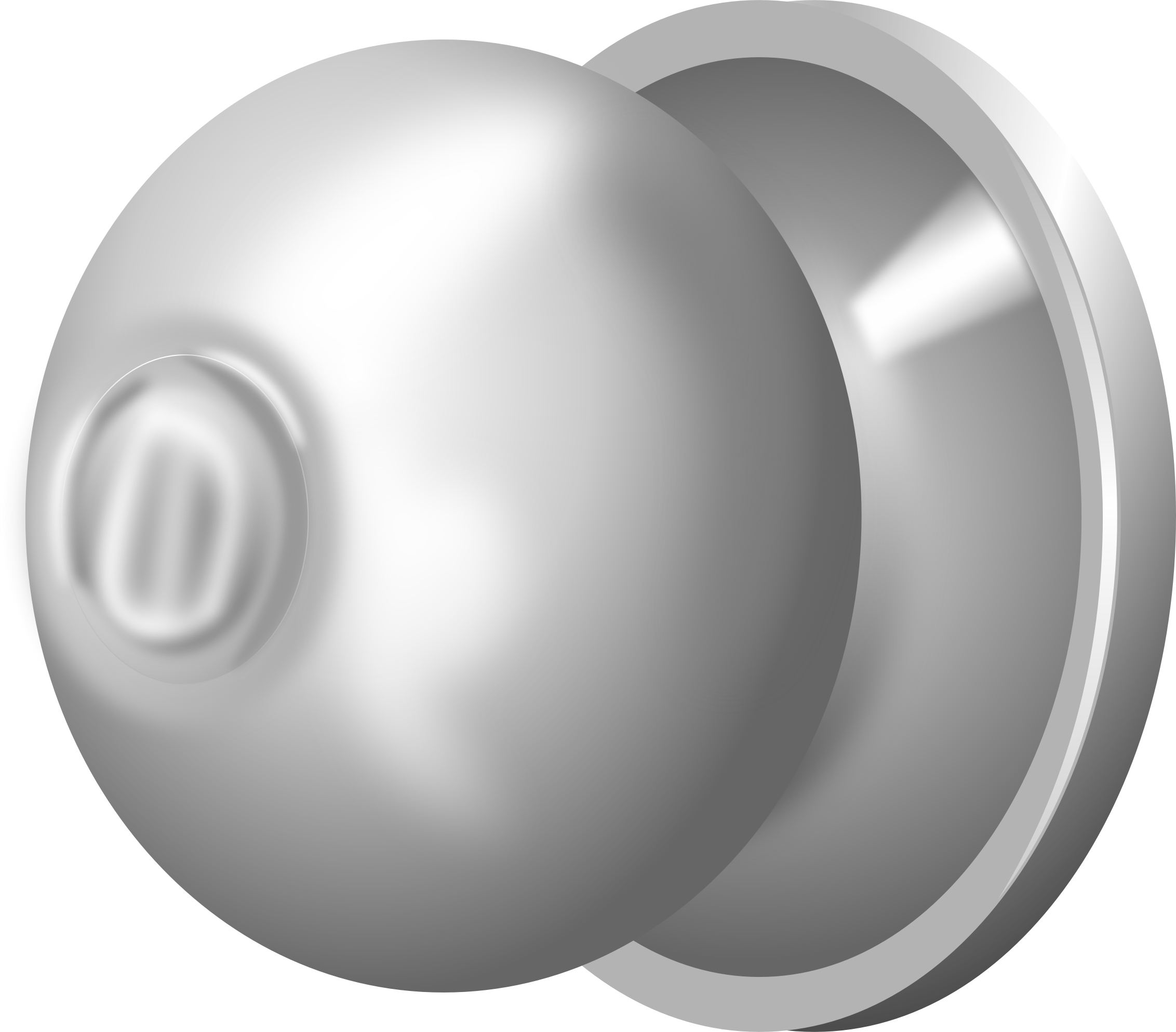 Door Clipart Free Art - Round Door Knob Clipart (2264x1986)