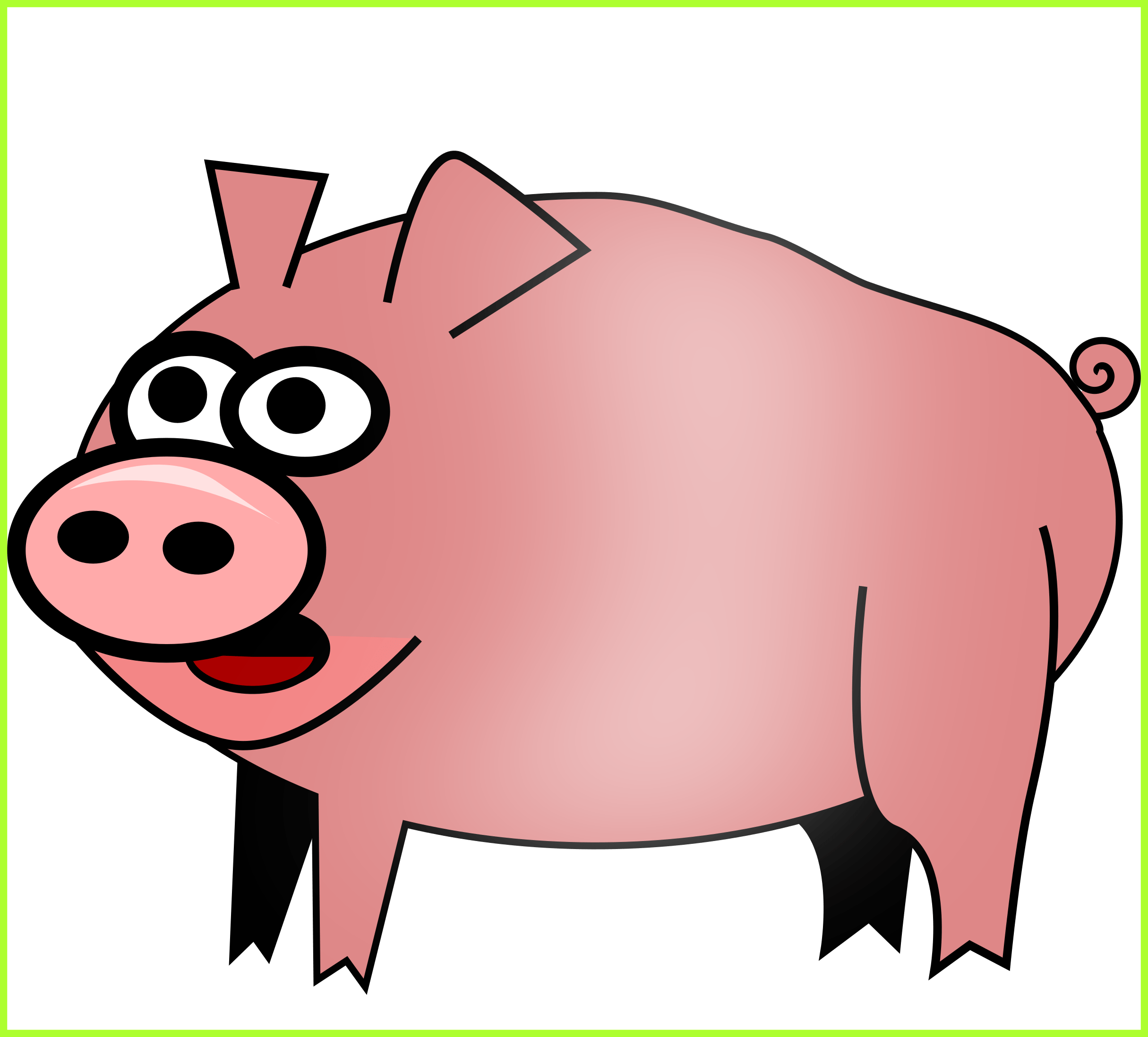 Best Pig Clipart No Background Clipartxtras Pic Of - Physical Education (2430x2196)