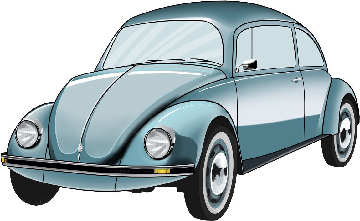 Free To Use Public Domain Transportation Clip Art - Vw Bug Clip Art (1250x1000)