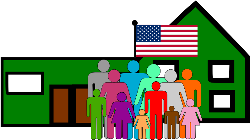 Free To Use Amp Public Domain School Building Clip - Clip Art (2400x1338)