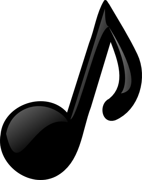 Eighth - Note - Clip - Art - Music Notes Clip Art (468x594)