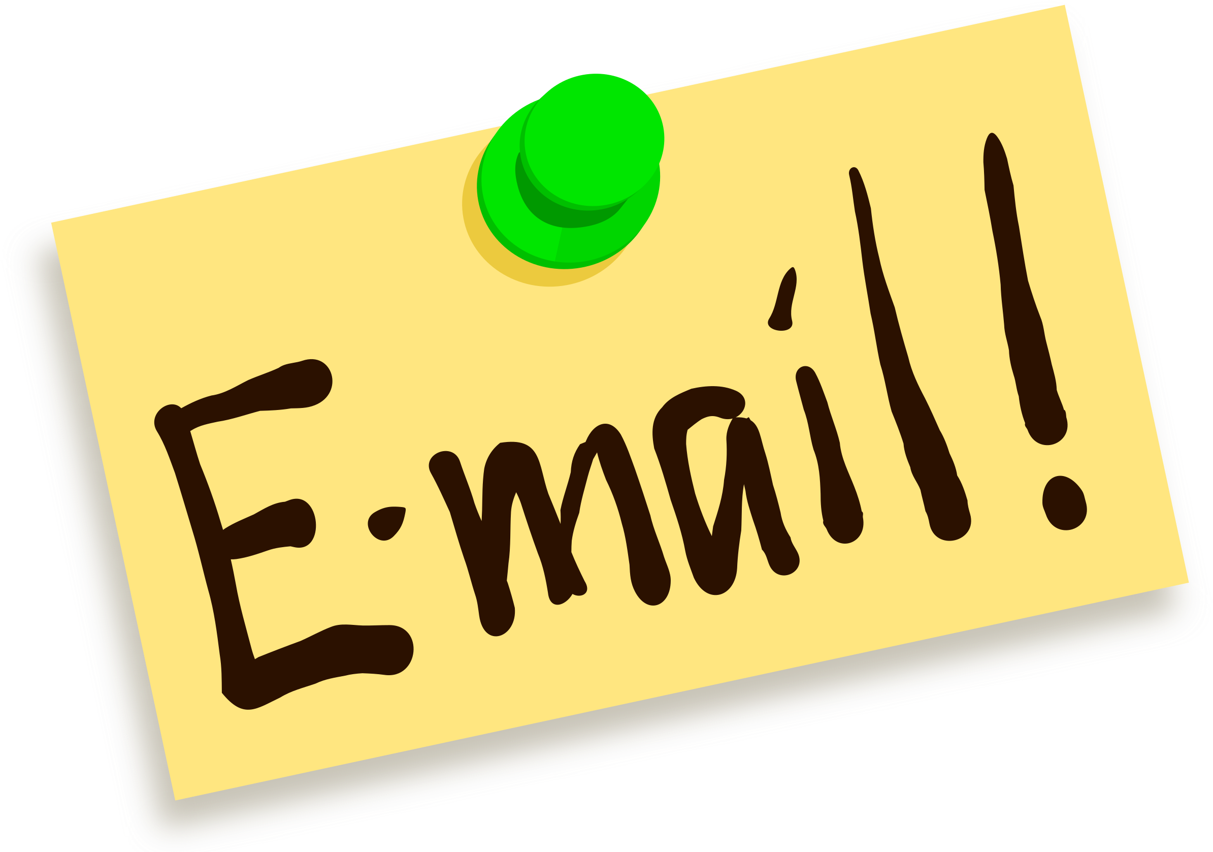 Big Image - Emails Clipart (2400x1691)