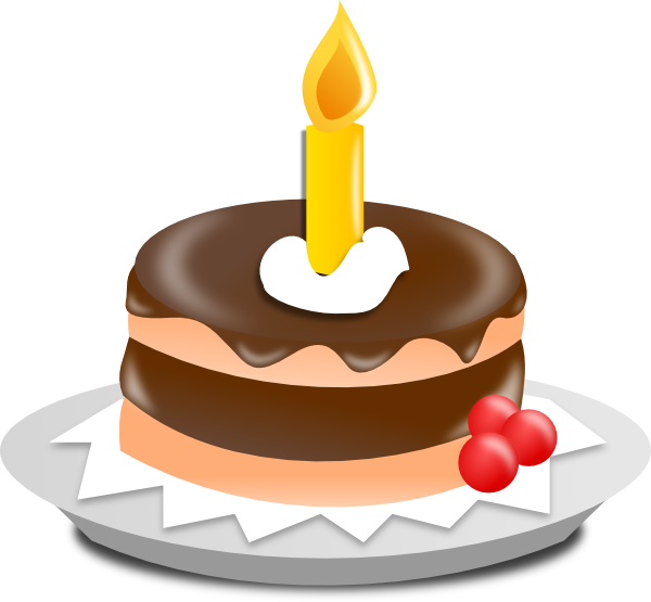 Birthday Cake Word Art - Birthday Icons Png (600x555)