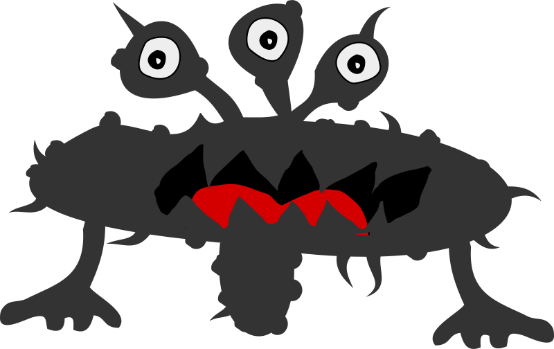 Free Alien - Clip Art (2400x1512)