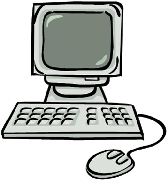 We Offer Internet Computers, Computers For Using Microsoft - Cartoon Picture Of A Computer (354x378)