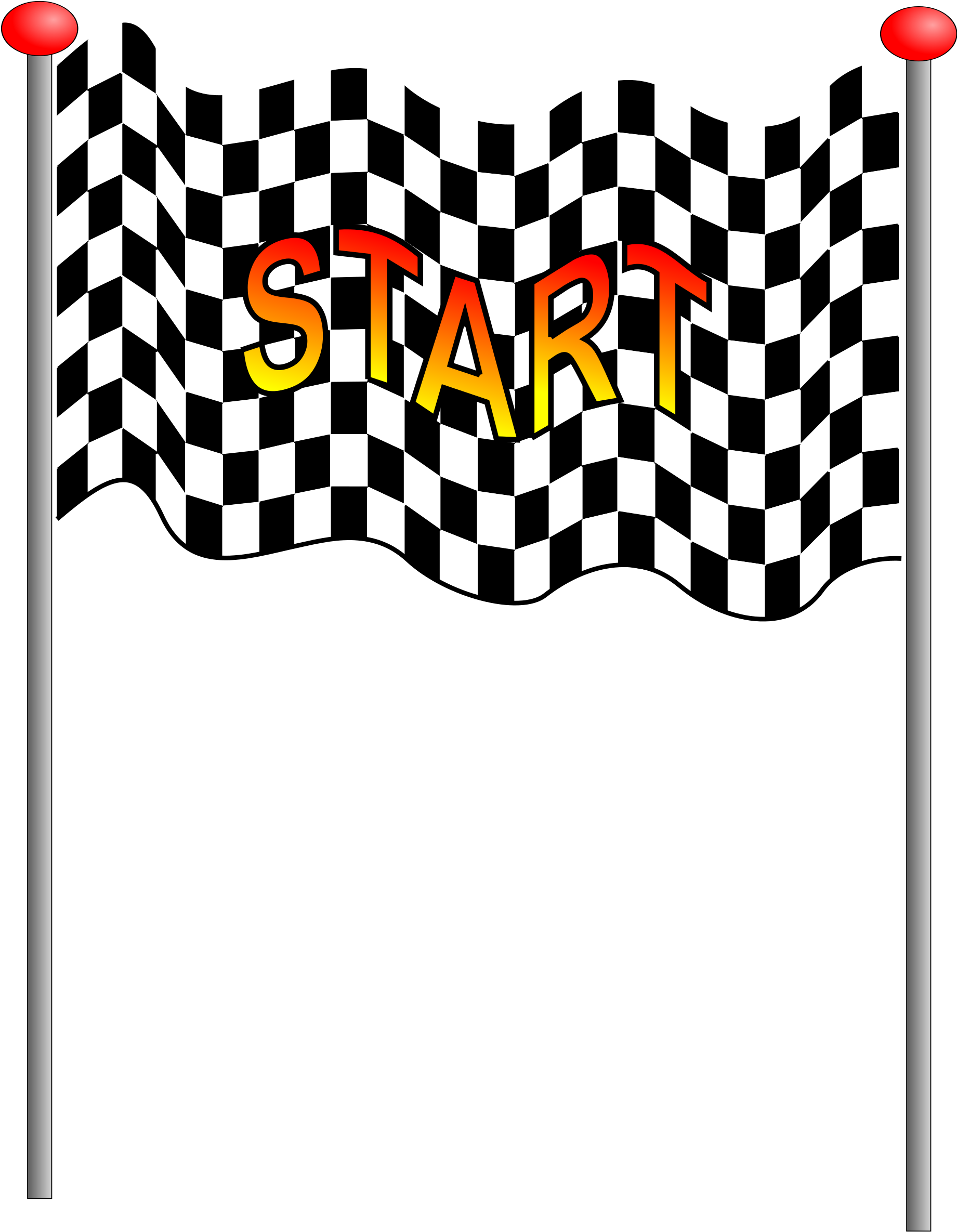 Free Start Banner - Start Clipart Png (1853x2400)