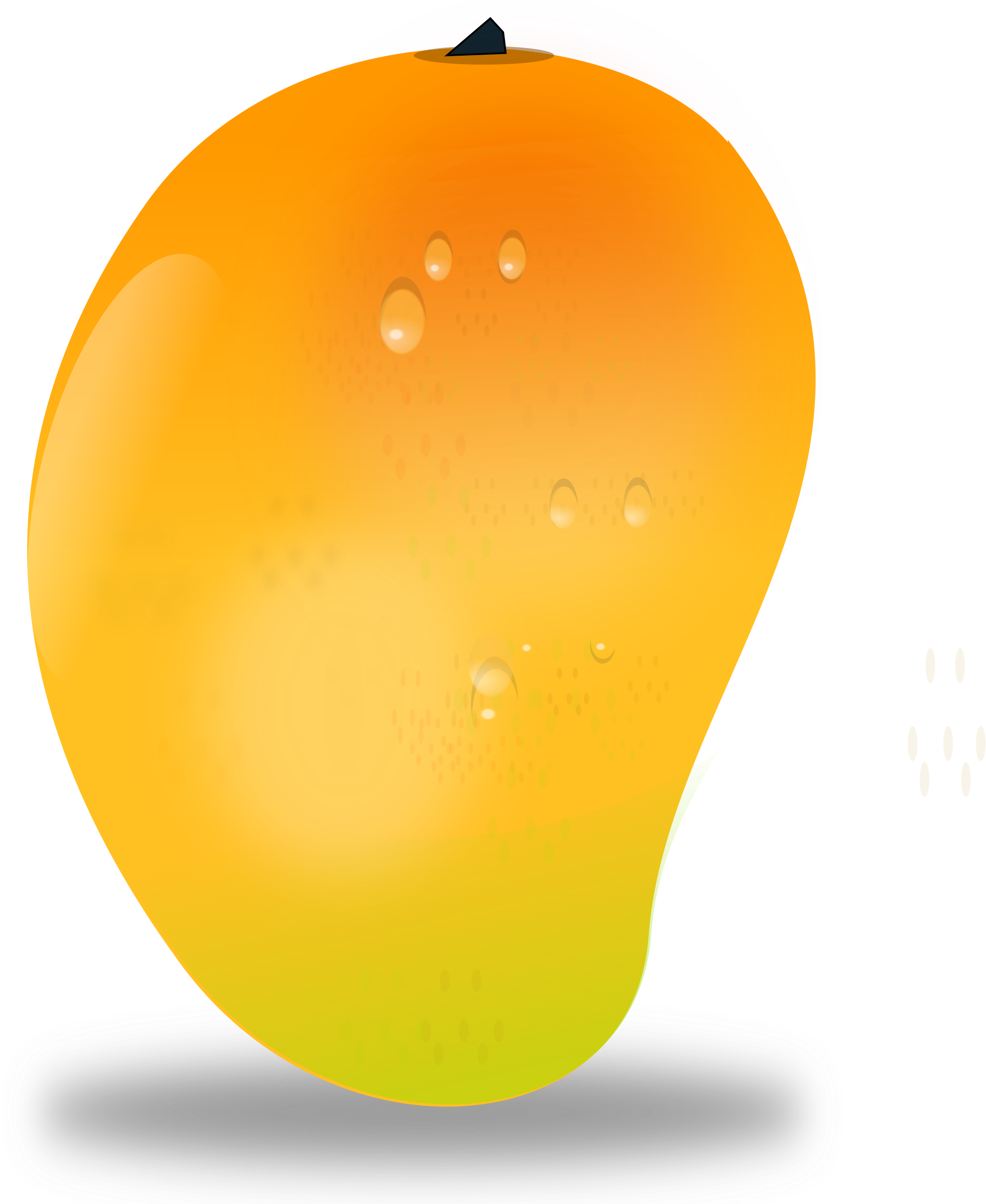 Image For Free Mango High Resolution Clip Art - Mango Dibujo Png (3200x2400)