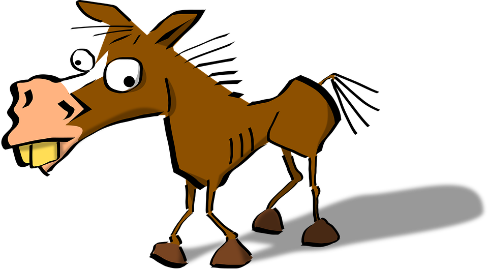 Medium Image - Funny Horse Clip Art (960x529)