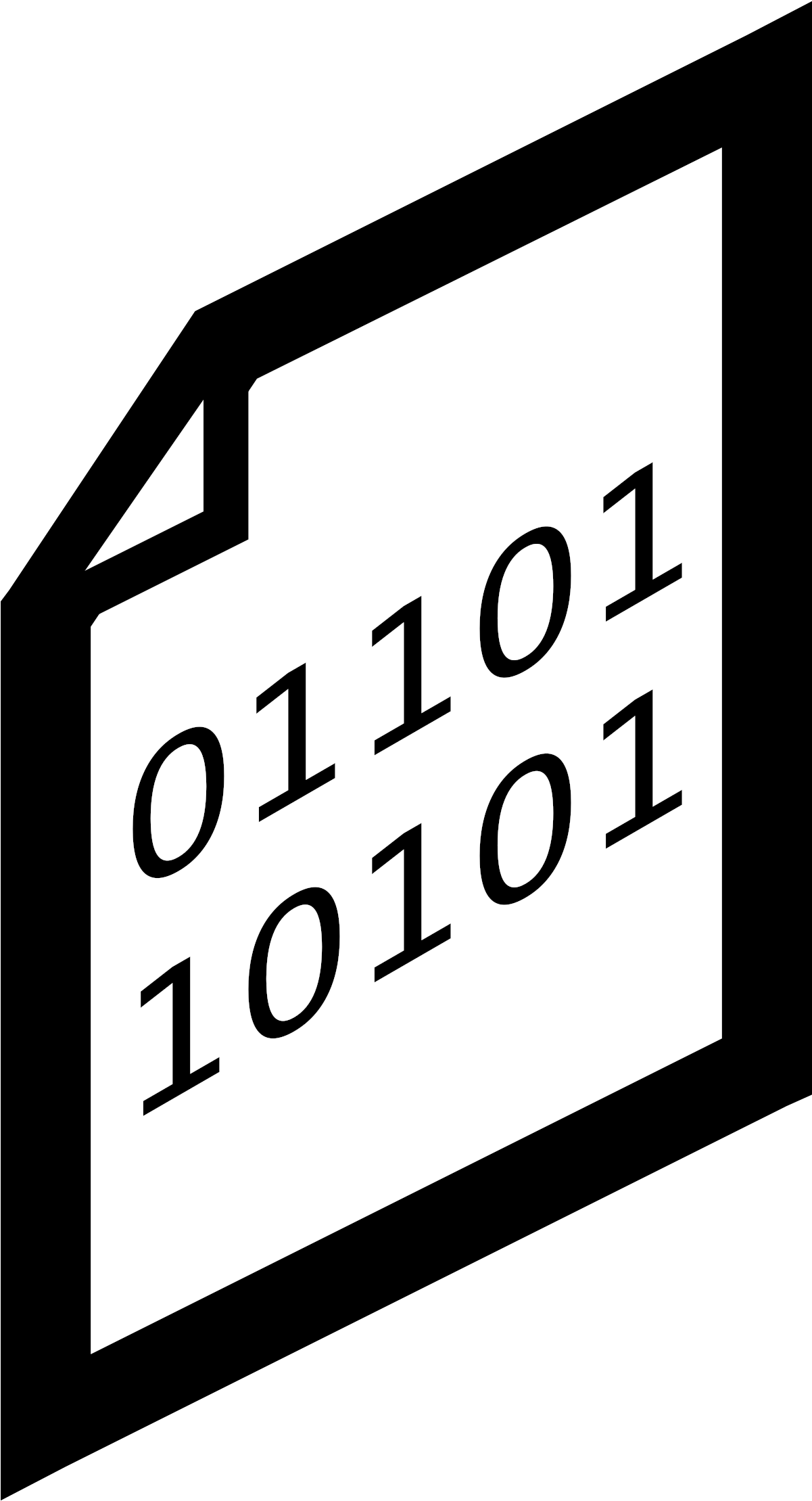 Binary Clip Art (1600x2400)