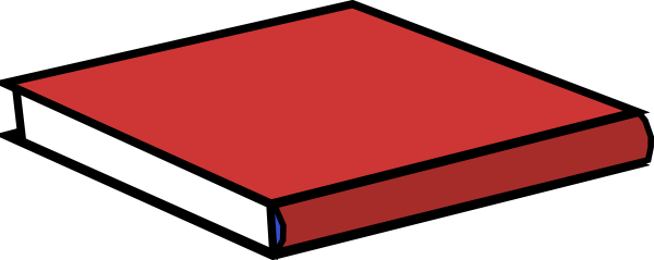 Clipart Of Red Book Clip Art At Clker Com Vector Online - Clipart Of Red Book Clip Art At Clker Com Vector Online (600x239)