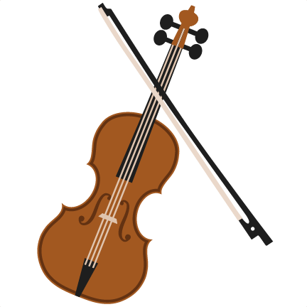 Amazing Violin Clipart Violin Svg Scrapbook Cut File - Clipart Violin (432x432)