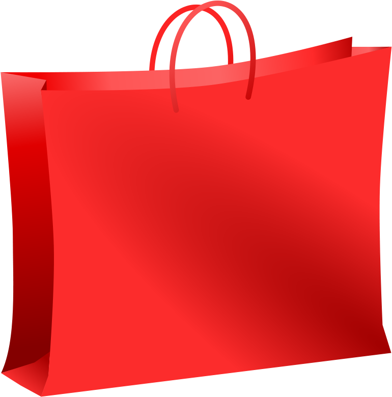 Free Red Bag - Red Shopping Bag (789x800)
