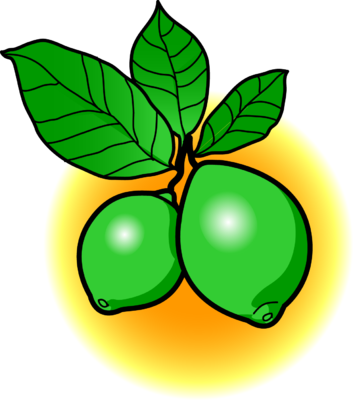Buy This Image For $5 - Lime Clip Art Free (353x400)