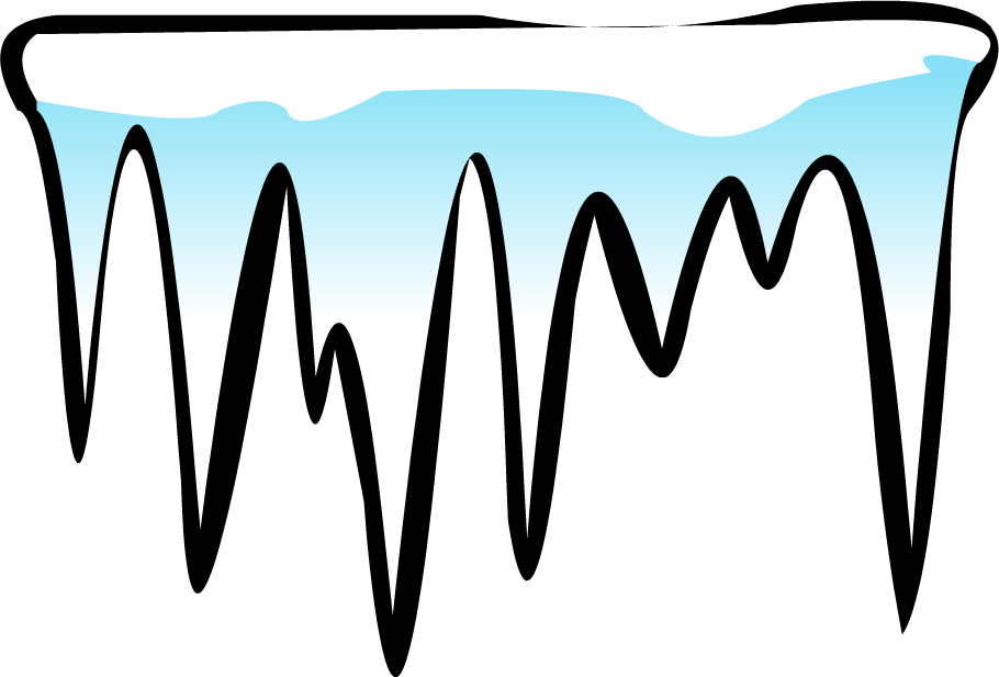 Icicles Clipart - Icicles Clipart (910x617)