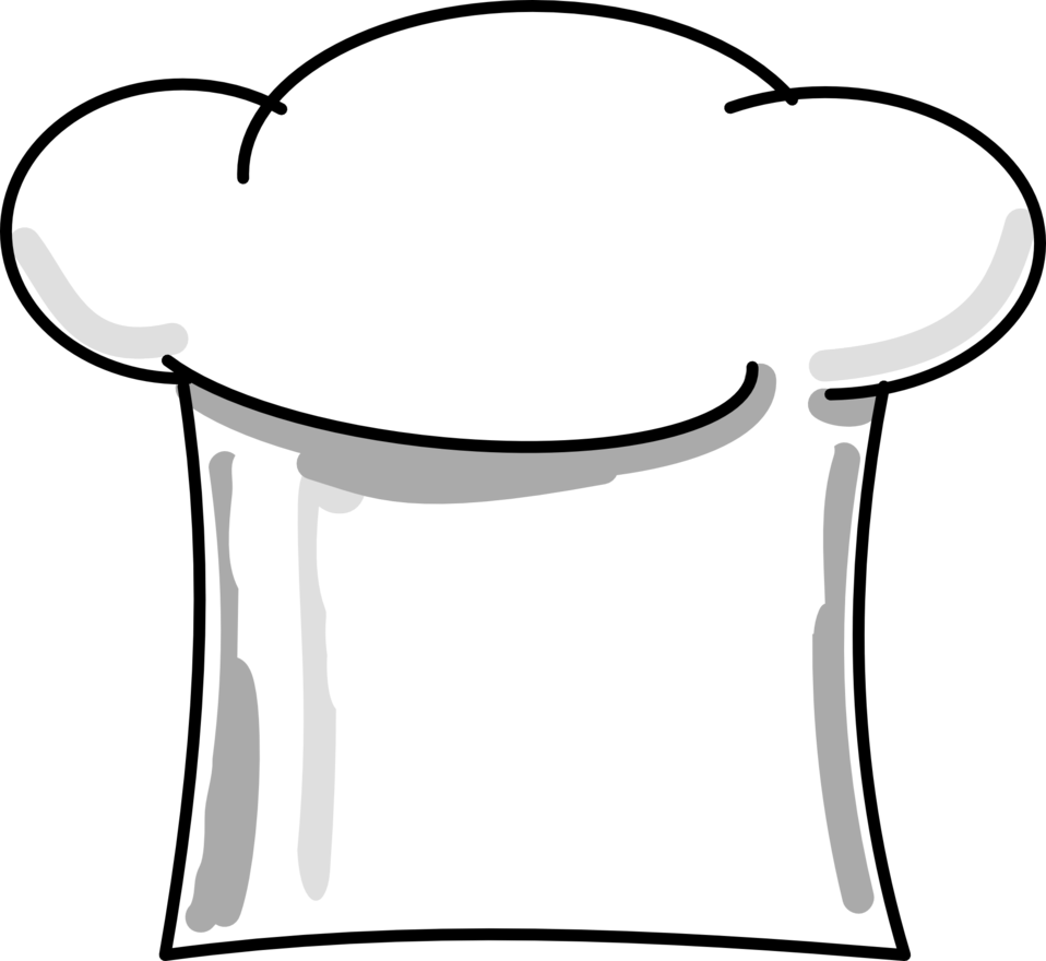 This Work, Identified By Publicdomainfiles - Hat Chef Clipart Png (958x880)