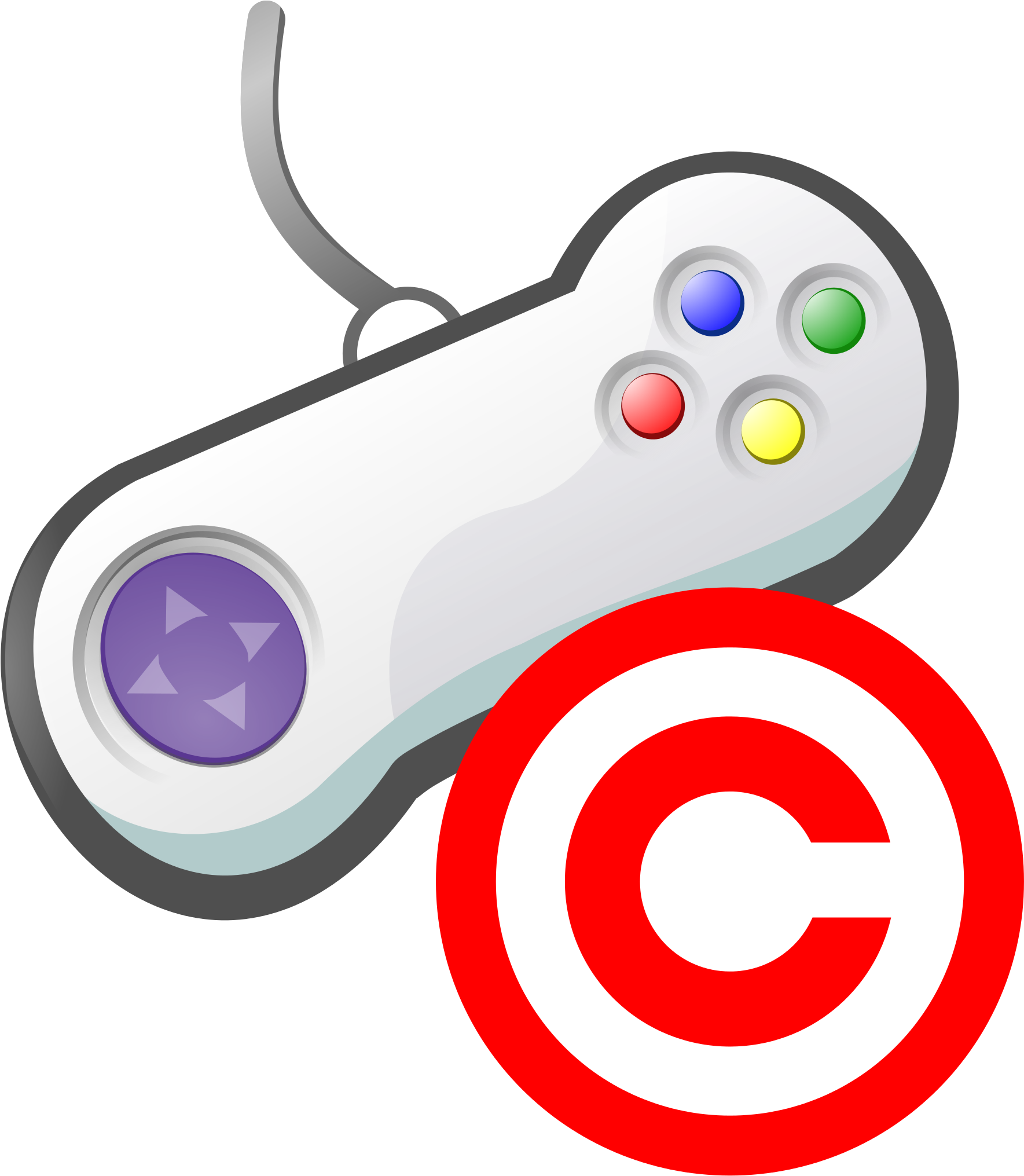 Open - Video Game Controller Clip Art (2000x2247)