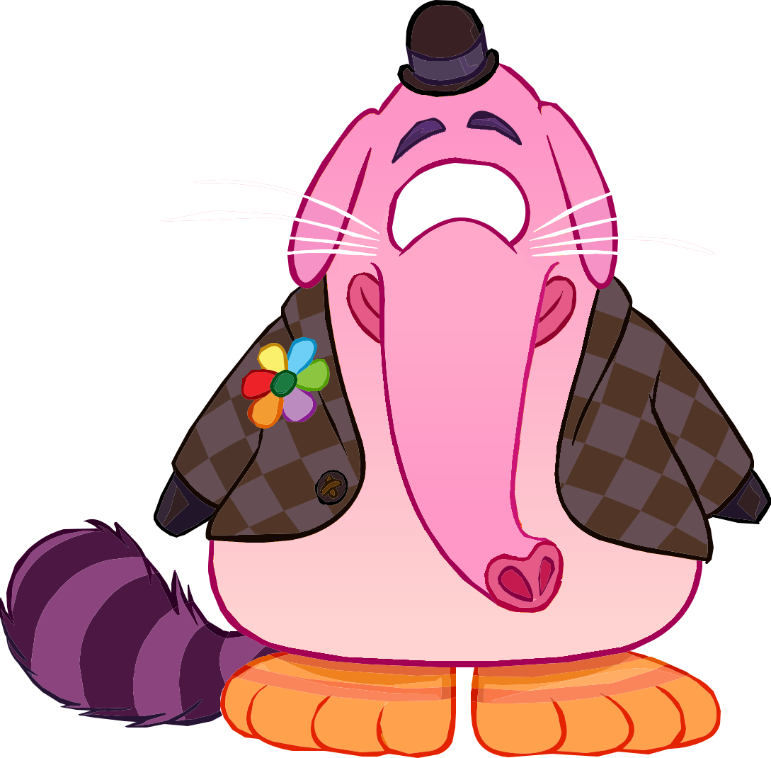 Bing Bong Outfit - Club Penguin Bing Bong (1089x1070)