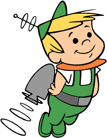 Clipped By Cartoon Clipart - Elroy Jetsons (400x509)