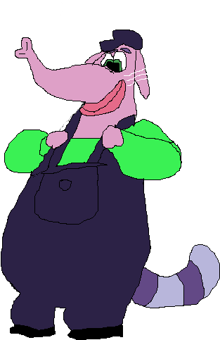 Train Of Thought Conductor Bing Bong By Mimitchi33 - Cartoon (385x508)